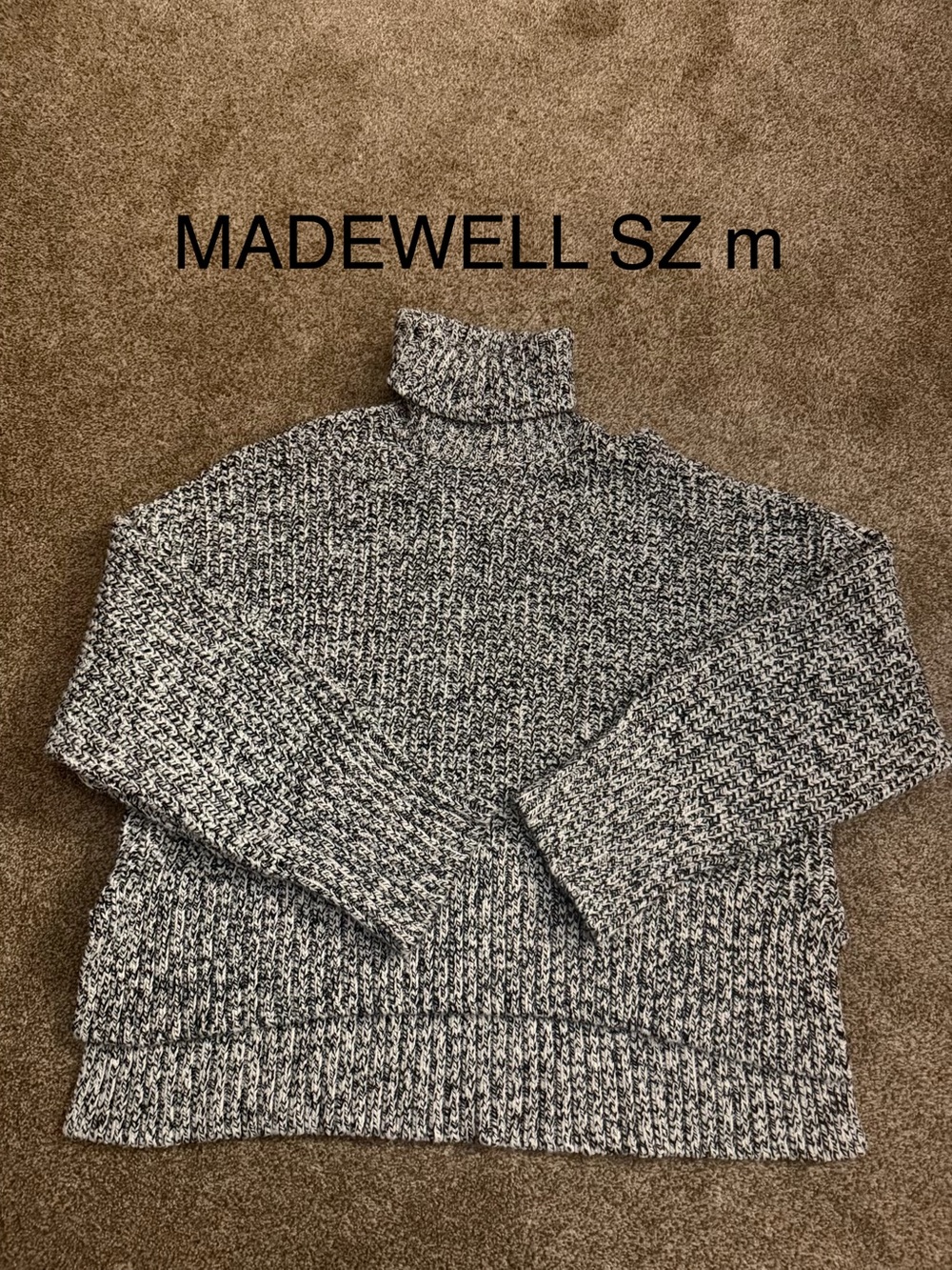 Madewell  women’s Turtleneck Sweater Sz m